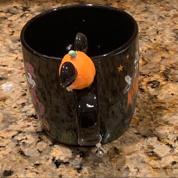 Disney Happy Halloween Mug with Mickey Pumpkin Stirrer - Picture 7 of 12